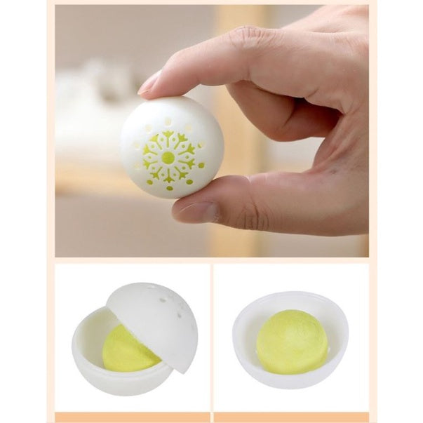 6-Pack Shoe Deodorizer Balls - Eliminate Foot Odor & Keep Shoes Fresh